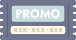 © anatolir - Promo ticket offering discount on purchase with promotion code