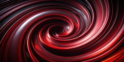 abstract dark red black spiral twirl background