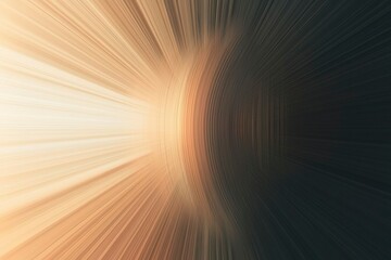 Wall Mural - abstract light and dark lines converging at a point