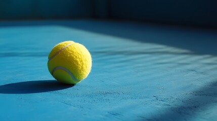 tennis balls on a dark background,tennis ball on court,generative ai