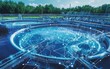 © BYAI - Advanced water treatment facility utilizing innovative technology for efficient purification in a modern urban setting