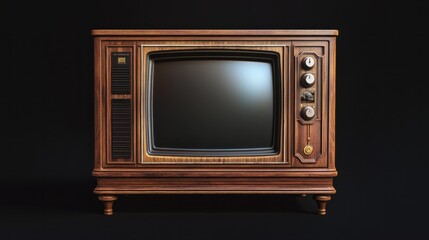 tv screen cabinet isolated.