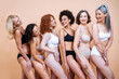 © oneinchpunch - Beauty image of a group of women with different age, skin and body