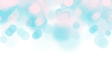 Wall Mural - sparkling bokeh light effect on transparent background. elegant holiday design elements. glistering 