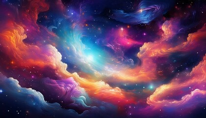 Wall Mural - space of space