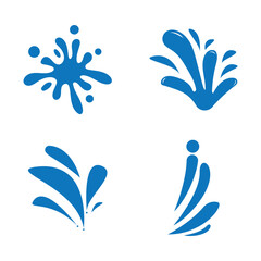 Poster - Water Splash Illustration Icon