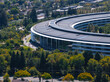 © Aerial Film Studio - Aerial View of Apple Park and Surrounding Landscape in Cupertino