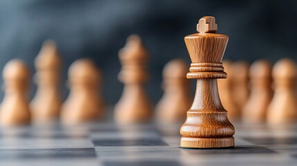 Strategic Chess Business Planning Concept