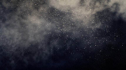 grey fog in black background grainy gradient noise texture poster banner backdrop abstract design, p
