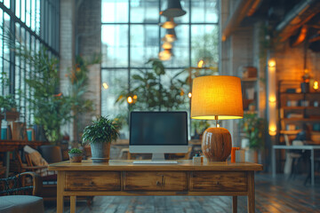 Wall Mural - a company prioritizing transparency and communication in its hybrid work model to ensure all employe