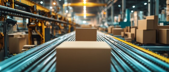 Aufkleber - Hightech machinery in an industrial factory producing paperboard, showcasing the innovation and scale of paperboard manufacturing
