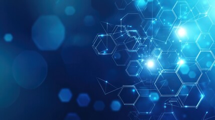 Abstract Digital Network Background