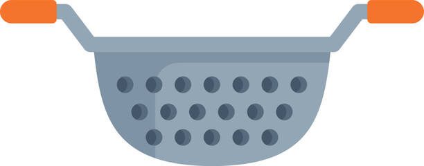 Poster - Kitchen colander with handles for draining and rinsing vegetables, pasta, and other foods