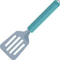 Wall Mural - This simple kitchen spatula is ready to flip pancakes, burgers, and more