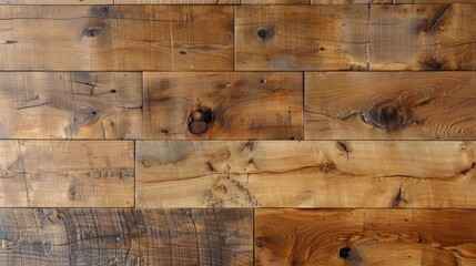 Wall Mural - Rustic Wooden Plank Background for Design Projects