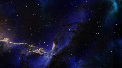 Wall Mural - ultra hd, flying through nebula