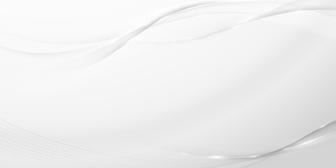 Wall Mural - elegant soft swoosh lines border background with copyspace for text. vector illustration