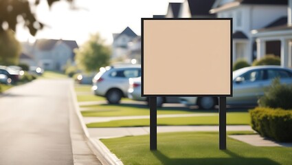 Blank advertising billboard mockup isolated on white space for ads and design