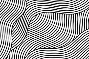 Wall Mural - simple line art pattern. geometric patterns, abstract patterns, seamless patterns. vector illustrati