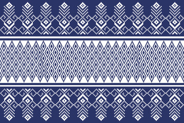 Canvas Print - Geometric,seamless pattern, Navajo, traditional ethnic, fabric pattern for textiles, rugs, wallpaper, clothing, sarong, batik, wrapping, embroidery, print, background, cover, illustration, vector. 