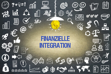 Wall Mural - Finanzielle Integration	