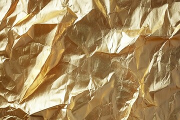 Metallic golden and bronze paper texture with gradient effect, resembling metal foil or wall paint, Golden background. Gold texture. Beautiful luxury gold background. Shiny golden texture