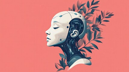 Wall Mural - the future of artificial intelligence in marketing: examine how ai is transforming digital marketing