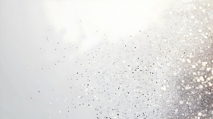 Wall Mural - silver glitter background.