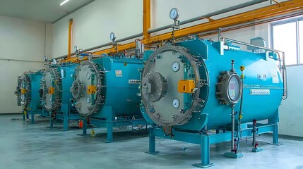 Poster - UV Disinfection Units Purifying Wastewater Before Release to Maintain Environmental Sustainability and Eco Friendly Practices in Industrial Facilities