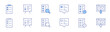 © Blockfine - Survey icon set in two styles, Duotone and Thin Line style. Editable stroke. clipboard, survey, search survey, online survey