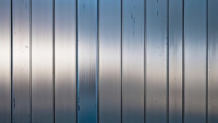 Poster - Close-up shot of a metal panel with a brushed finish.