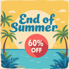 Wall Mural - End of Summer Sale - 60% Off  
