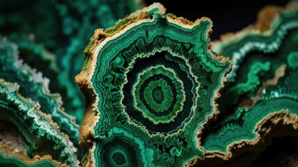 Experience the green world of malachite. Our backgrounds with hypnotic patterns and velvety texture will add natural elegance to your projects.