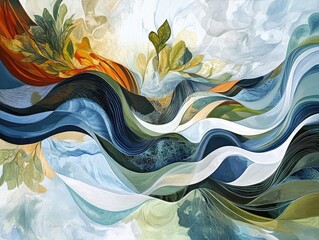 Canvas Print - abstract background