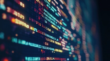 Abstract Digital Code