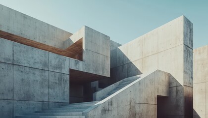 Modern concrete and steel building under construction in a contemporary urban setting