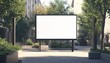 © Anastasiia - Blank digital signage screen in a public area ready for creative content