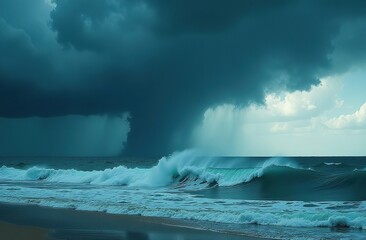  A tropical storm, tornado or hurricane