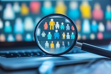 search new job, finding candidate or discover talent, hiring and recruitment, seo search engine opti