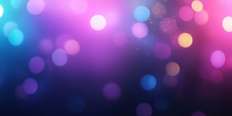 Poster - Colorful Bokeh Background for Creative Projects