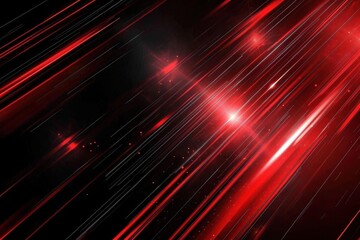 Wall Mural - A dynamic abstract background featuring red and black streaks of light, creating a sense of movement and energy.