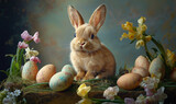 Wielkanocny zając, królik