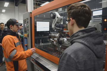 Robot engineers and software maintenance teams improve the program to make it more efficient.