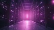 © paryati - A Glowing Purple Server Room