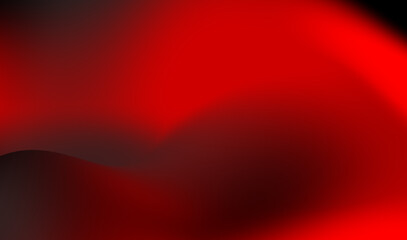 Abstract red and black wave pattern showcasing smooth gradients and dynamic shapes in a bold artistic composition. Vibrant display of swirling red and black hues creates a striking abstract background
