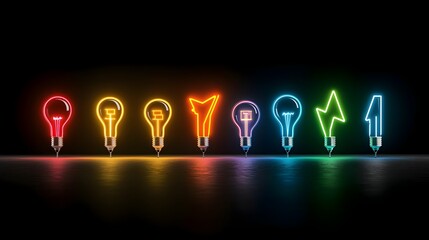 Aufkleber - Vibrant electrical arcs in various colors sparking and glowing with intense energy isolated on a transparent background for dramatic electricity effects