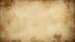 © zhou yan - Vintage grunge paper background with sepia tones, featuring aged texture, grain, and stains. Ideal for retro or text-based RPG game design, this textured background offers a weathered, old paper aesth