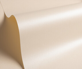 Aufkleber - Paper texture background. Premium abstract surface with a clean, soft beige and ivory color. Luxury