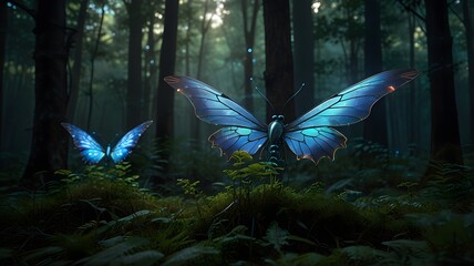 futuristic nature