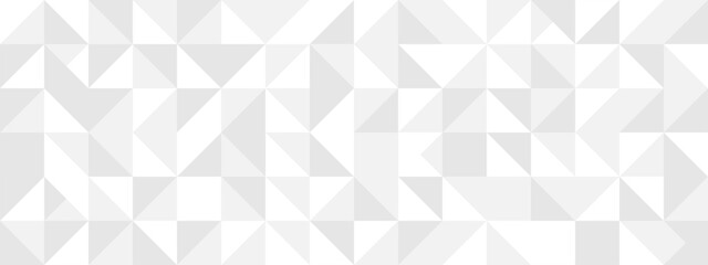 Wall Mural - white seamless background of triangles in modern style, flat vector illustration. cover of gray geom